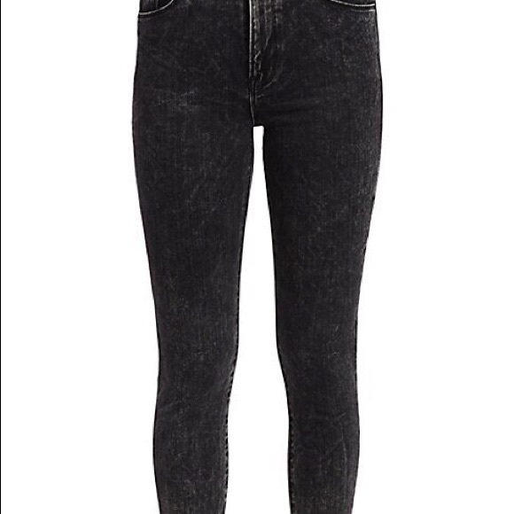 Frame Denim Ali Cigarette Leg Jeans- Rockstar - Picture 4 of 4